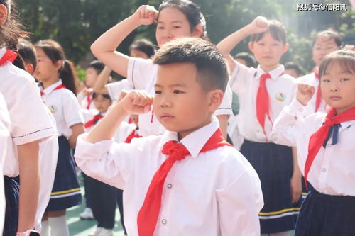 信阳市第三小学 本真娃娃入队啦
