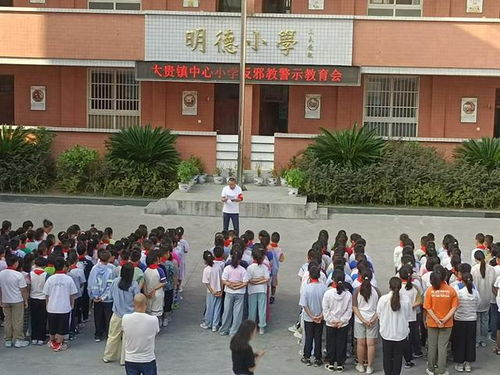 平利县大贵镇中心小学 反邪教教育进校园 崇尚科学保生平安