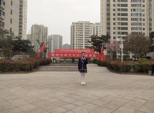濮阳市绿城小学 小小红色宣讲员进社区讲党史 社会实践活动