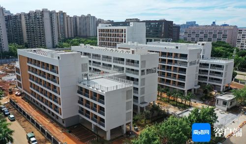 原创组图 海口又一小学建设项目进入收尾